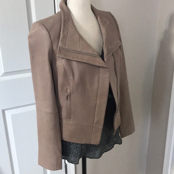 WHBM / Genuine Leather Jacket - Picture 5 of 8